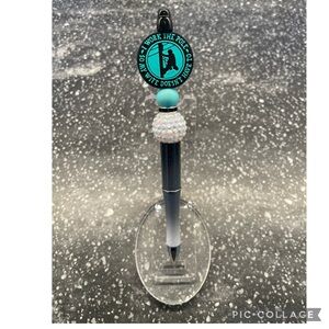 I work the pole so my wife doesn’t have to pen (lineman)